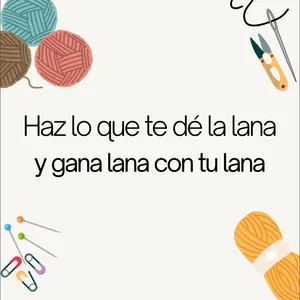 Imagen de portada para Curso online E-book Haz lo que te dé la lana y gana lana con tu lana. 