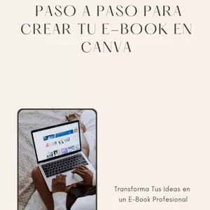 Imagen de portada para Ebook Crear Tu E-Book en Canva