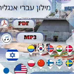 Cover image for Ebook HEBREW ENGLISH DICTIONARY PDF MP3 VOX LEXIS