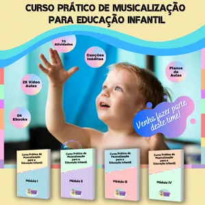 Curso Curso Prático de Musicalização para Educação Infantil