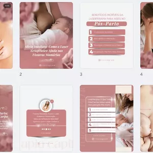 Imagem de capa para o Curso online Pack Laserterapia na AMAMENTAÇÃO E PÓS-PARTO