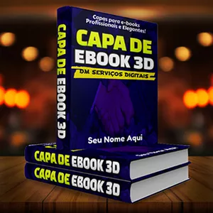 Imagem de capa para o Curso online CRIAÇÃO DE CAPAS 3D