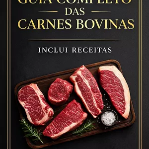 Imagem de capa para o Ebook GUIA COMPLETO DAS CARNES BOVINAS
