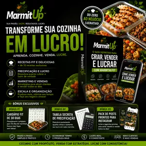Imagem do curso MARMITUP™ – O GUIA DEFINITIVO PARA CRIAR, VENDER E LUCRAR COM MARMITAS FIT