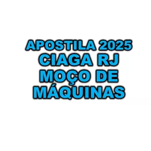 Imagem de capa para o Ebook Apostila Moço de Máquinas - CFAQ-MOM-01/2025