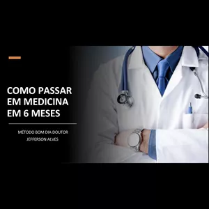 Imagem de capa para o Curso online COMO PASSAR EM MEDICINA EM 6 MESES