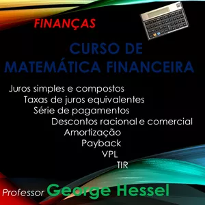 Planilha FINANÇAS - Curso em vídeo de Matemática Financeira e Análise de Investimentos