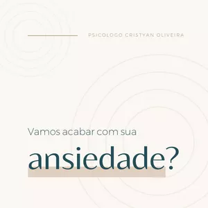 O curso completo para ajudar você a diminuir sua Ansiedade. Com técnicas utilizadas em consultório a mais de 10 anos.