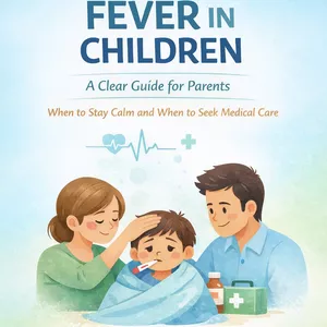 Cover image for Ebook FEVER IN CHILDREN: A CLEAR GUIDE FOR PARENTS.