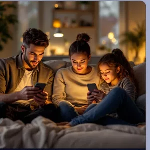 Imagen de portada para Ebook Redes sociales, enemigo invisible en la casa. 