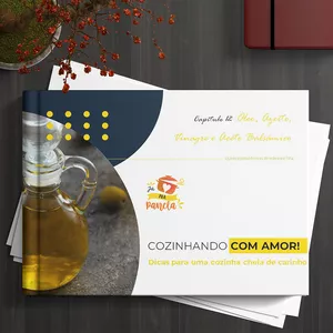 Imagem do curso Cozinhando com Amor - Óleo, Azeite, Vinagre e Aceto Balsâmico