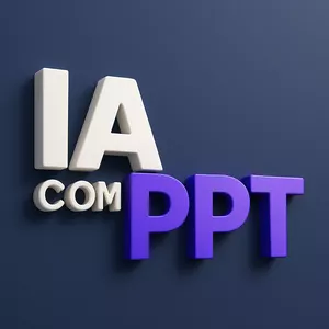 Imagem de capa para o Curso online Criando Apresentações de Slides Com a IA