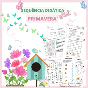 Imagem de capa para o Curso online Sequência Didática Primavera