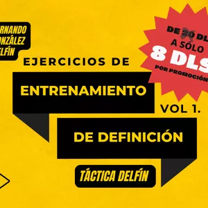 Imagen de portada para Ebook Ejercicios para mejorar como delantero