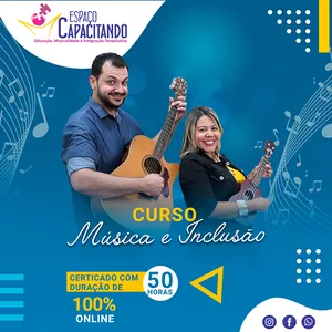 Imagem de capa para o Curso online Curso Música e Inclusão