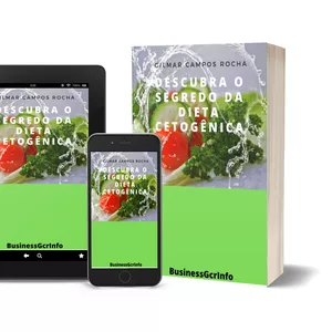 Imagem de capa para o Ebook DESCUBRA O SEGREDO DA DIETA CETOGÊNICA