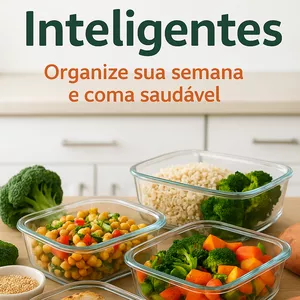 Imagem de capa para o Ebook Guia Prático de Marmitas Saudáveis para uma Vida Agitada