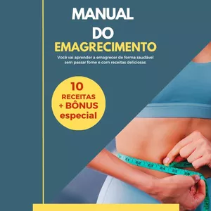 Imagem de capa para o Ebook MANUAL DO EMAGRECIMENTO