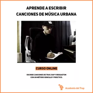 Imagen de portada para Curso online Aprende a escribir canciones de música urbana