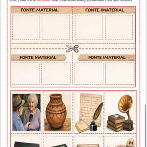 Imagem de capa para o Curso online ATIVIDADE FONTES HISTÓRICAS 
