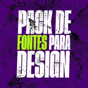 Imagem de capa para o Ebook PACK DE FONTES PARA DESIGN