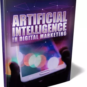 Imagem de capa para o Ebook Inteligência artificial em marketing digital 