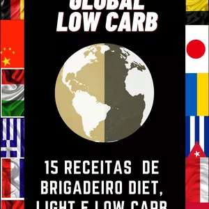 Imagem de capa para o Ebook 15 Receitas De Brigadeiro Que Não Engorda.