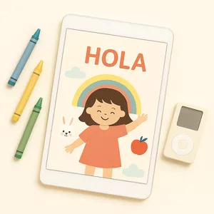 Cover image for Ebook Spanish for Kids: My First 20 Words