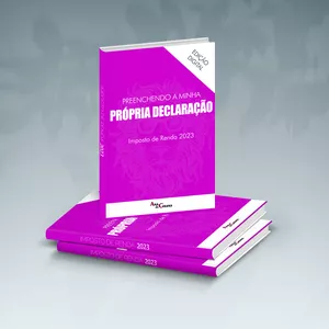 Imagem de capa para o Ebook Preenchendo a minha própria declaração - Imposto de Renda 2023