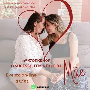Imagem de capa para o Evento online Workshop O sucesso tem a face da mãe