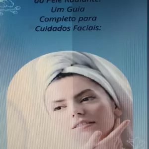 Imagem de capa para o Ebook Segredos da Pele Radiante: Um Guia Completo para Cuidados Faciais