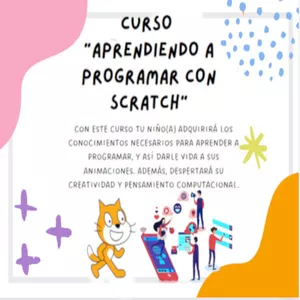 Imagen de portada para Curso online Aprendiendo a programar con Scratch