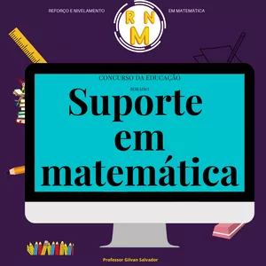 Imagem de capa para o Curso online Suporte em matemática - Concurso educação 