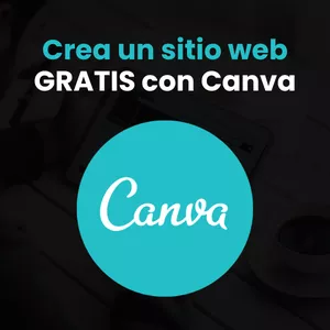 Imagen de portada para Curso online Crea un sitio web GRATIS con Canva