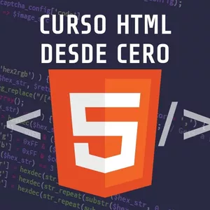 Imagen de portada para Curso online Curso HTML desde 0