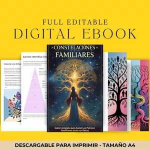 Imagen de portada para Ebook Constelaciones Familiares: Guía Completa para Sanar los Patrones Familiares desde sus Raíces– Libro Digital
