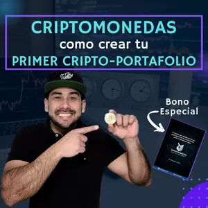 Imagen de portada para Curso online ✅ Que son las Criptomonedas y Como Crear tu primer Cripto Portafolio 💯