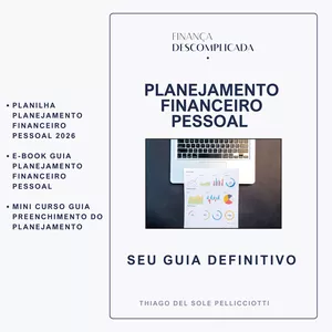 Imagem de capa para o Curso online Planejamento Financeiro Pessoal - 2026