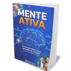 Imagem de capa para o Ebook Método Mente Ativa: O Manual Prático para Aprender de Verdade