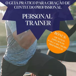Imagem de capa para o Ebook CONTENT PRO - PERSONAL TRAINER 