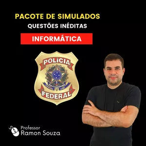 Imagem de capa para o Curso online Pacote de Simulados de Informática para Polícia Federal - Reta Final.