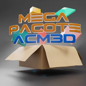 Imagem de capa para o Curso online Mega Pacote ACM 3D