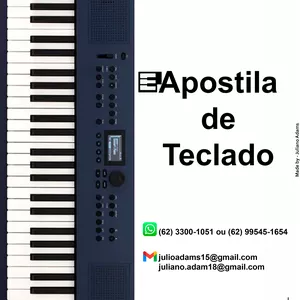 Imagem do curso Apostila de Teclado (nível básico ao intermediário)