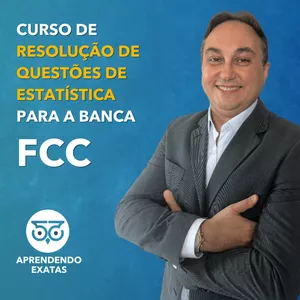 Imagem de capa para o Curso online Curso de Resolução de Questões de Estatística - Banca FCC.