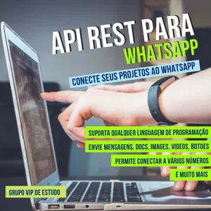 Imagem do curso API REST para WhatsApp