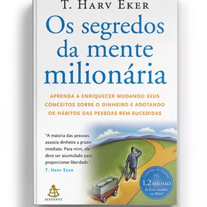 Imagem de capa para o Ebook Resumo Livro - Os Segredos da Mente Milionária
