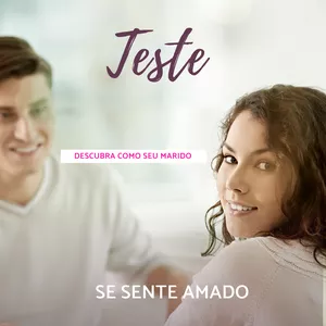 Imagem de capa para o Ebook Descubra como o seu marido se sente amado!