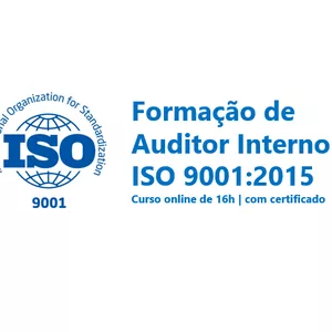 Imagem do curso Requisitos e Formação de Auditor Interno ISO 9001:2015
