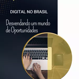 Imagem de capa para o Ebook Empreendedorismo Digital No Brasil