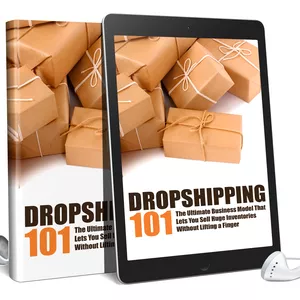 Imagem principal do produto Dropshipping 101 Audio and Ebook